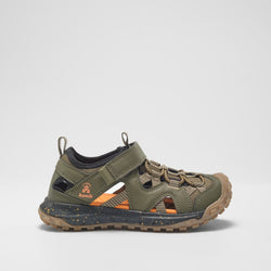 DARK OLIVE, : Drift - Kids' Closed-Toe Sandals Sole View