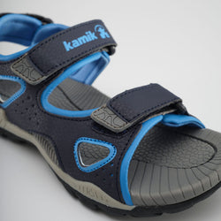 NAVY,NAVY : Lobster 2 - Kids' Open-Toe Sandals Back View