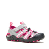 GRAY/PINK,GRAY/PINK : Crab - Kids' Closed-Toe Sandals Main View