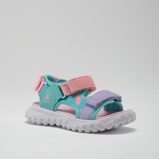 LILAC/PEACH, : Harbor T - Toddlers' Open-Toe Sandals Main View