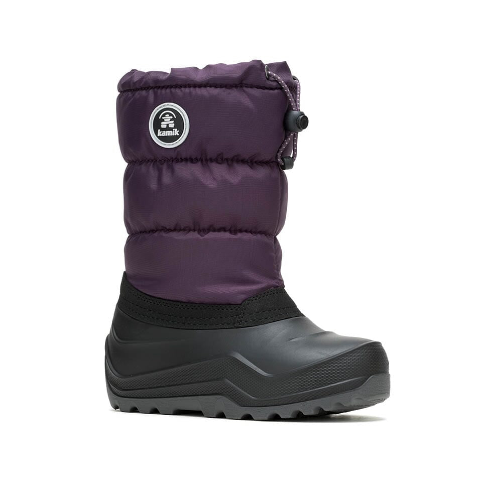 Kamik Kid's Girls Toddler Amarok Faux Fur Snow Boots Rose Black Sz 8 newest Plum Purple