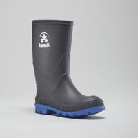 CHARCOAL/BLUE,CHARCOAL/BLUE : Stomp - Toddlers Rain Boots Main View