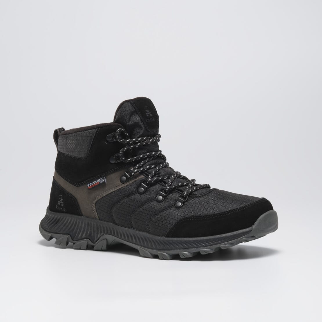 BLACK,BLACK : Men's TERRAIN MID Main View