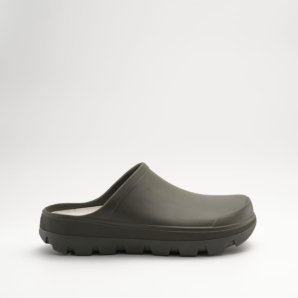 DARK OLIVE, : Nova - Slip-On Clogs Top View